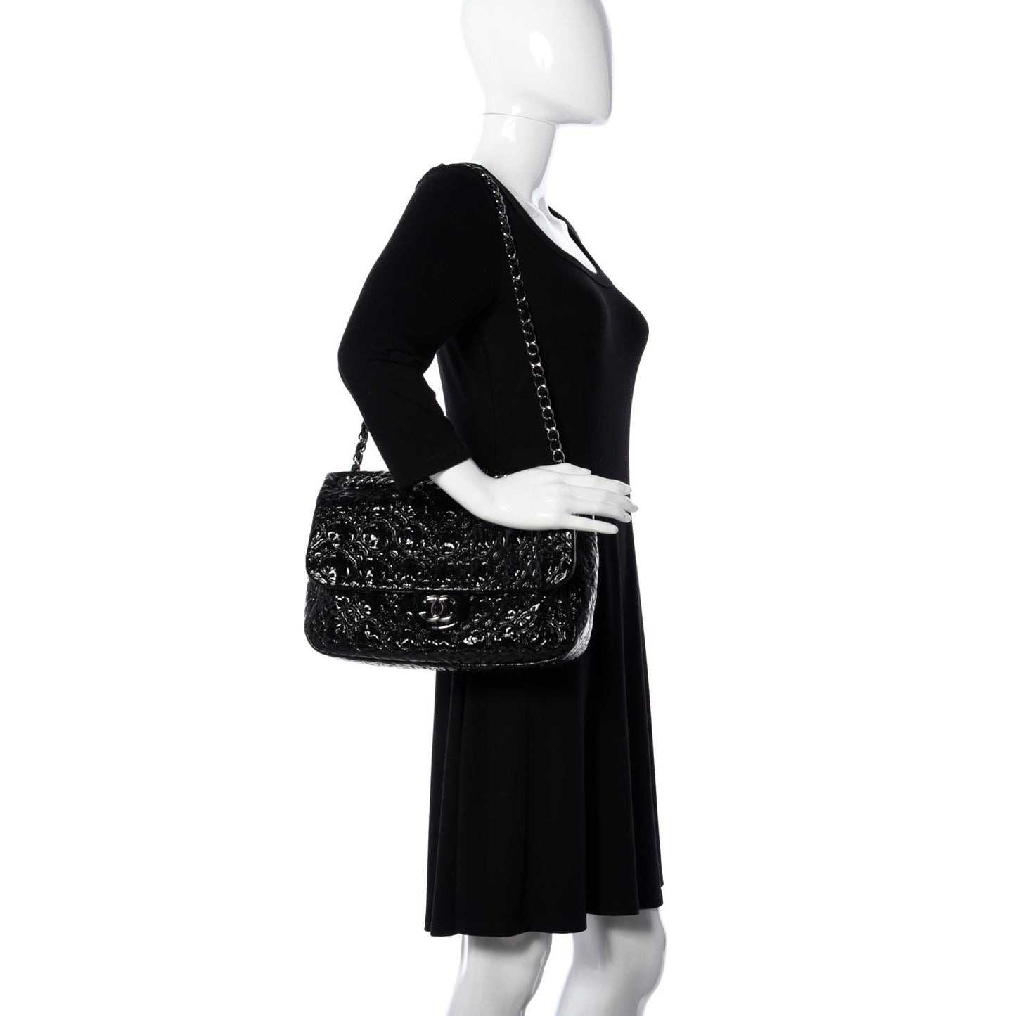 Vinyl Rock In Moscow Single Flap Black