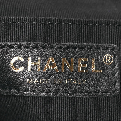 Chanel Lambskin Quilted Small Duma Drawstring Backpack Black 6 of 12