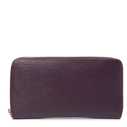 Louis Vuitton Epi Zippy Organizer Wallet Cassis 1 of 5
