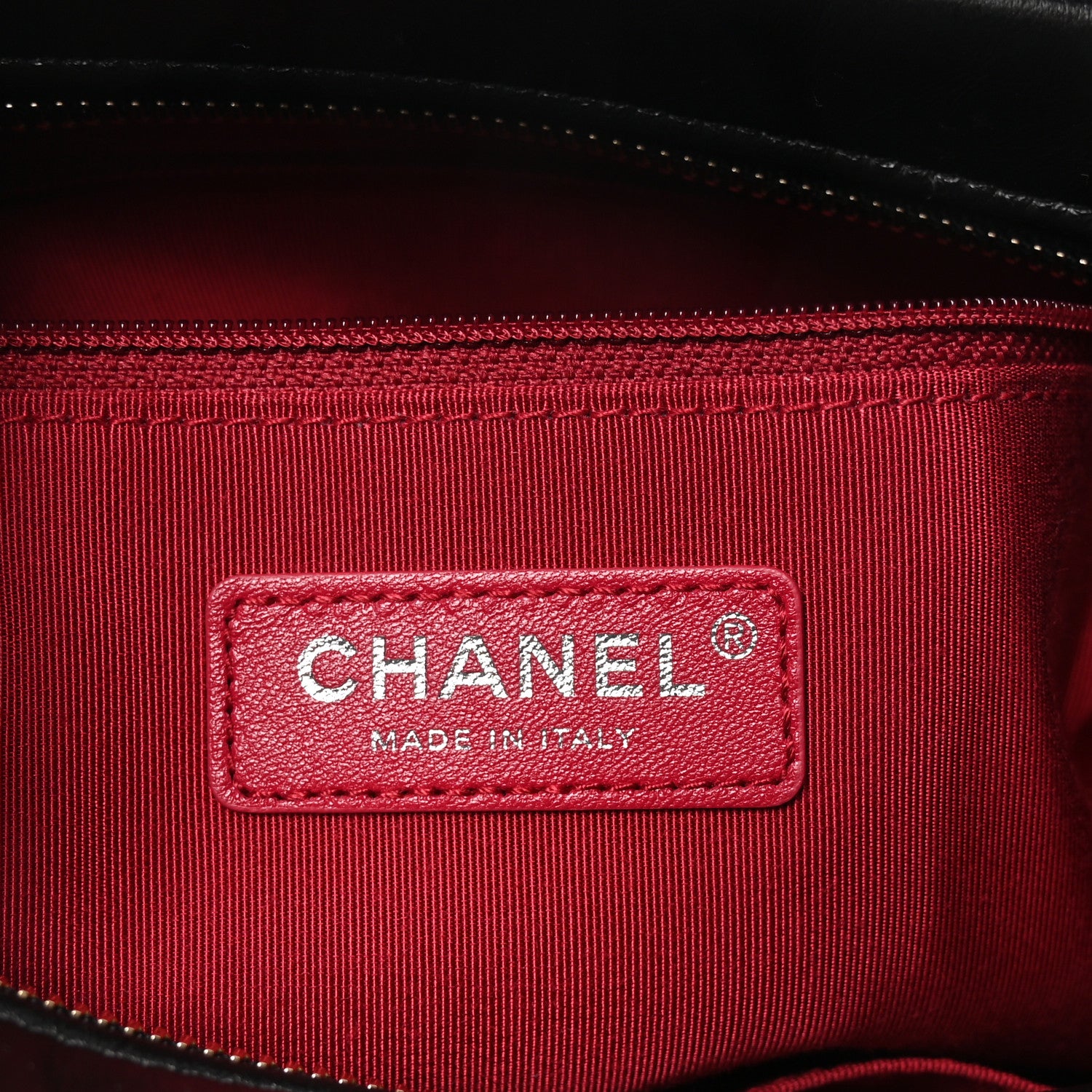 Chanel Aged Calfskin Chevron Quilted Medium Gabrielle Hobo Black 6 of 10