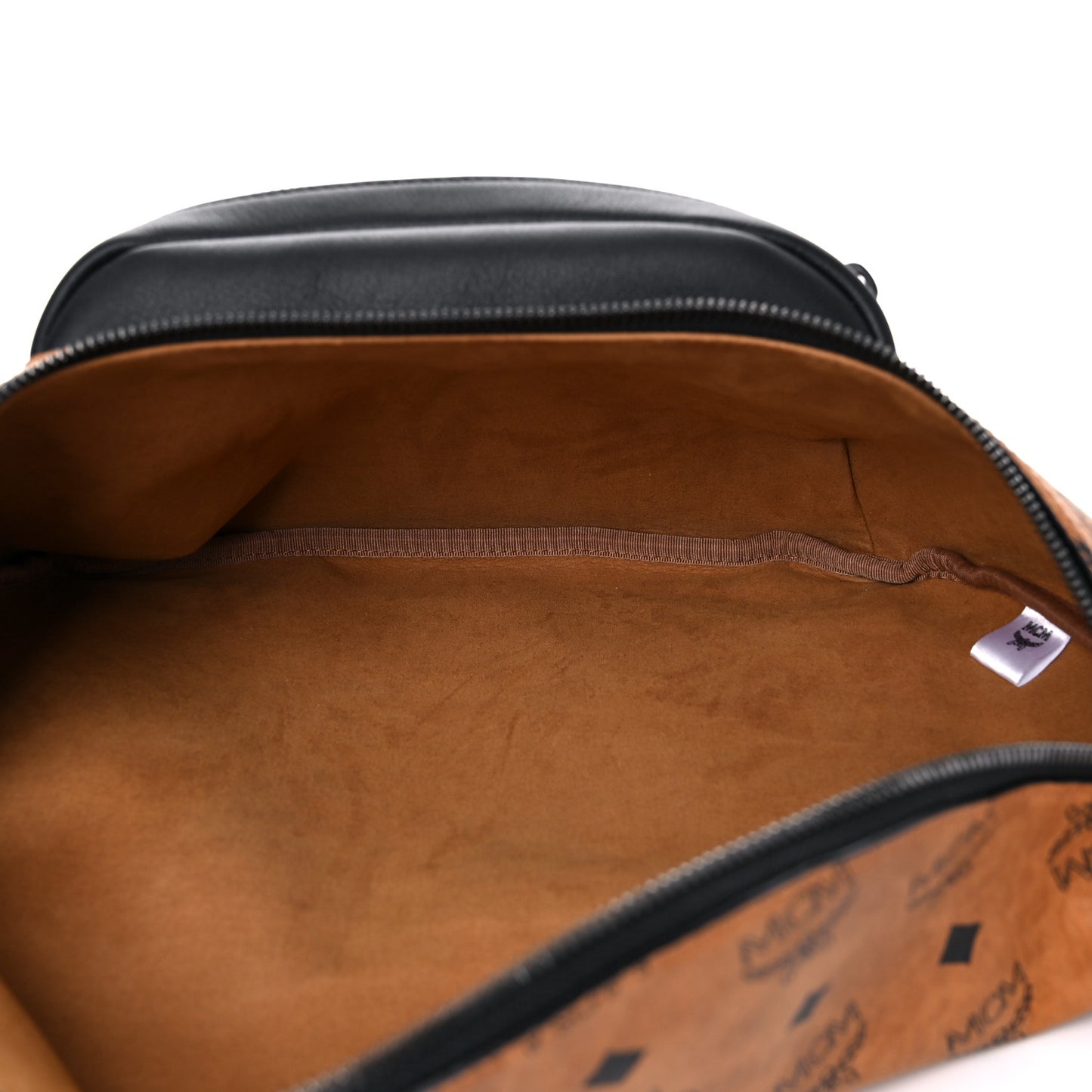 Visetos Medium Belt Bag Cognac Black