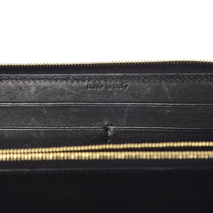 Celine Spazzolato Calfskin Large Zip Around Multifunction Wallet Pink 6 of 7