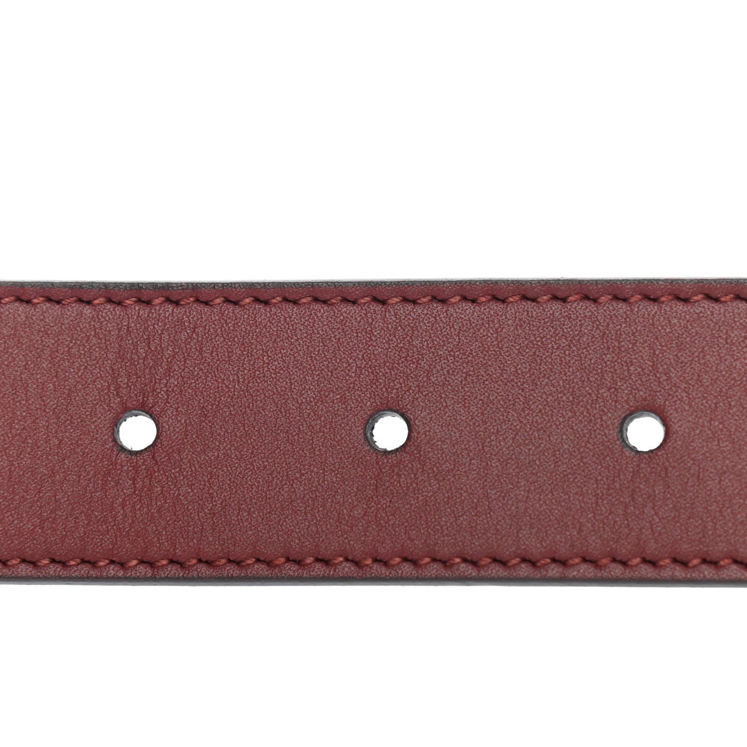 Gucci Calfskin Zumi 30mm Belt 75 30 Vintage Bordeaux 4 of 5