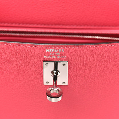 Hermes Chevre Chandra Kelly Sellier 25 Rose Lipstick 6 of 10