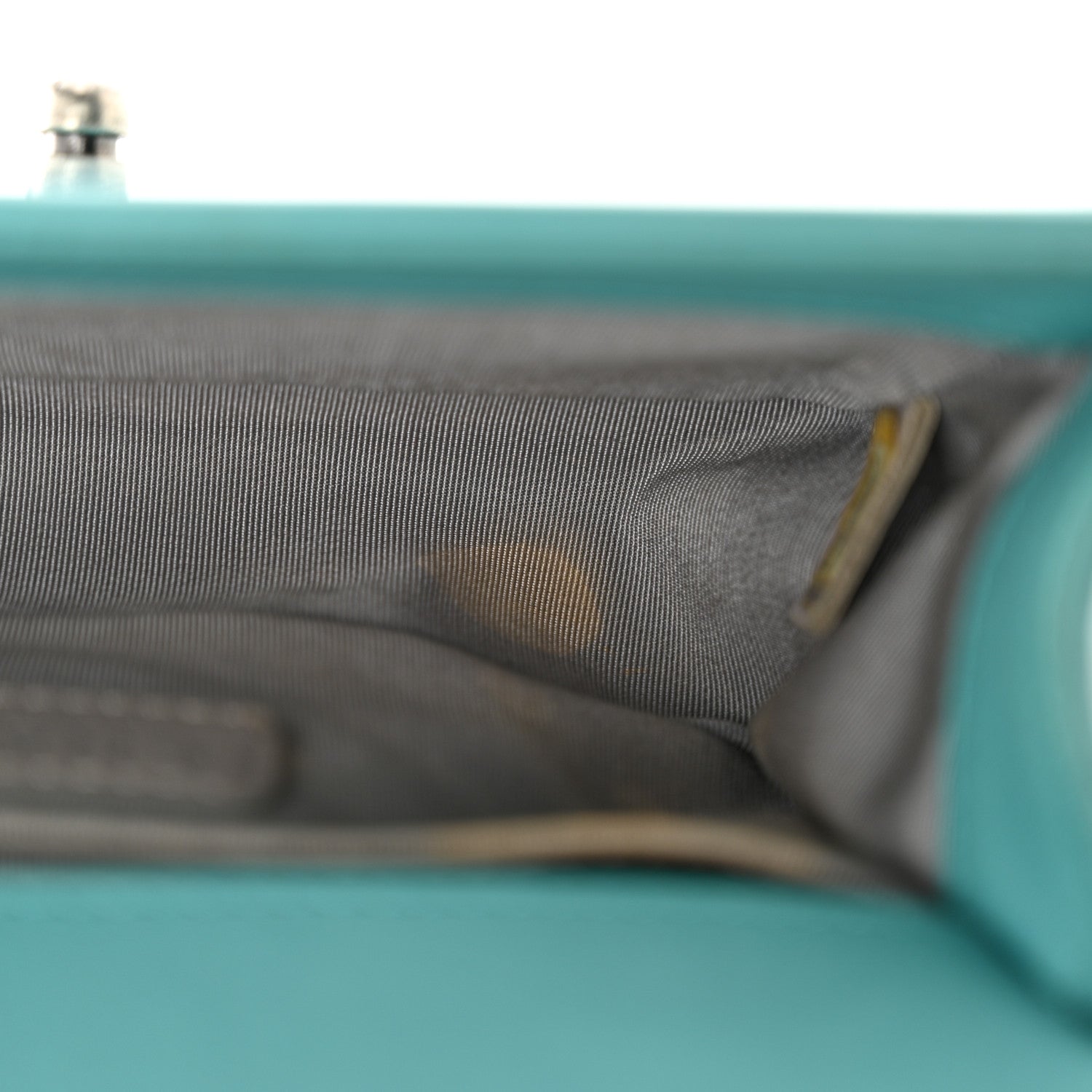 Chanel Galuchat Stingray Small Boy Flap Turquoise 11 of 18
