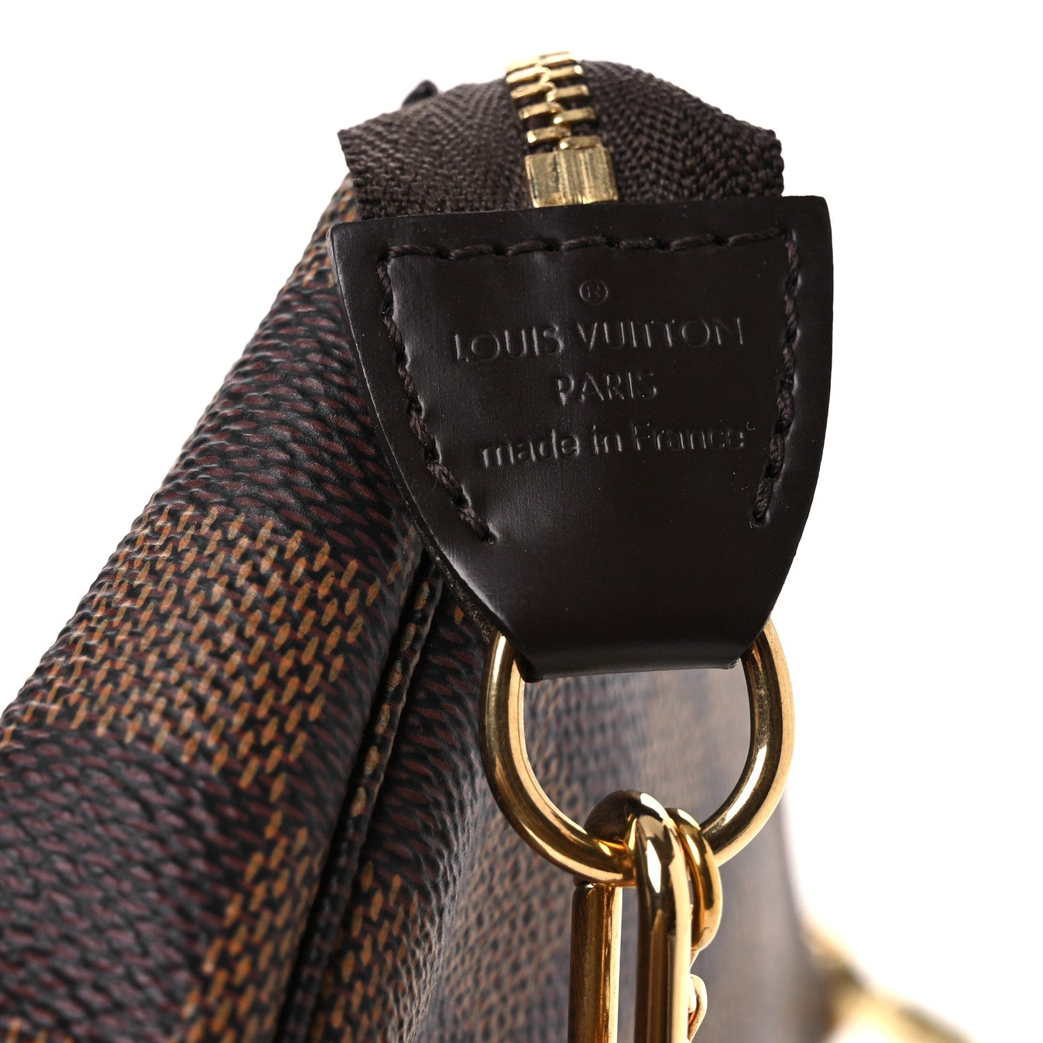 Louis Vuitton Damier Ebene Mini Pochette Accessories 6 of 10