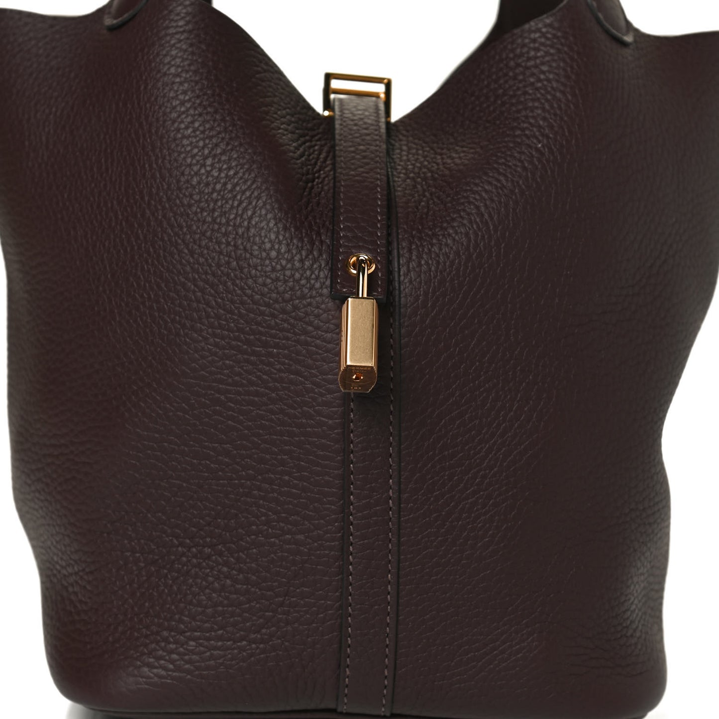 Taurillon Clemence Picotin Lock 22 MM Rouge Sellier
