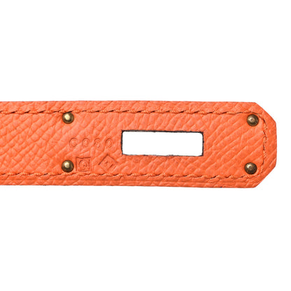Hermes Epsom Birkin 35 Orange 7 of 12