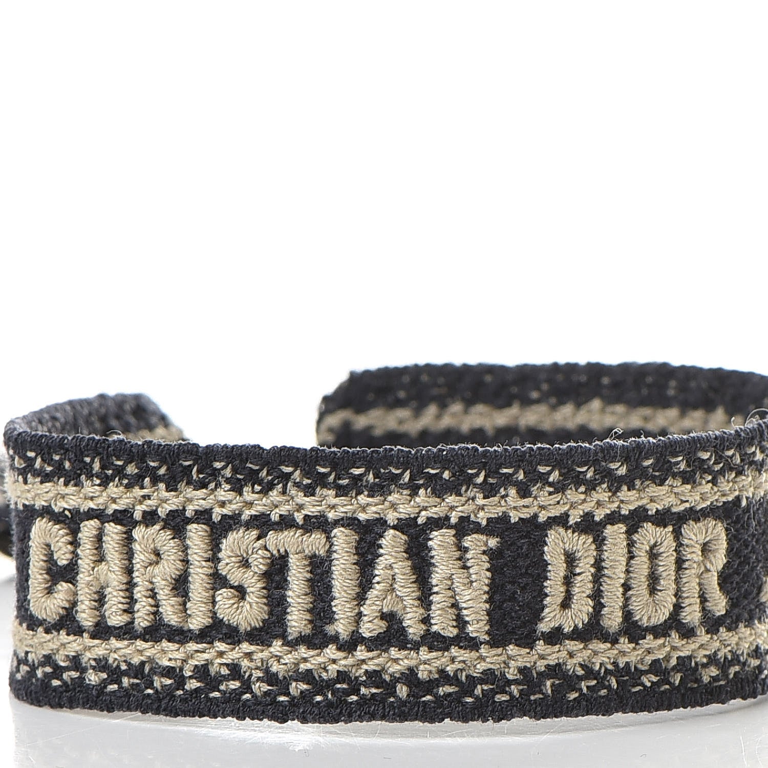 Christian Dior Woven Cotton J'Adior Friendship Bracelet Set Navy 5 of 5