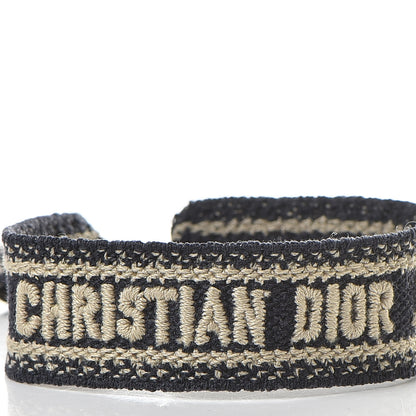 Christian Dior Woven Cotton J'Adior Friendship Bracelet Set Navy 5 of 5