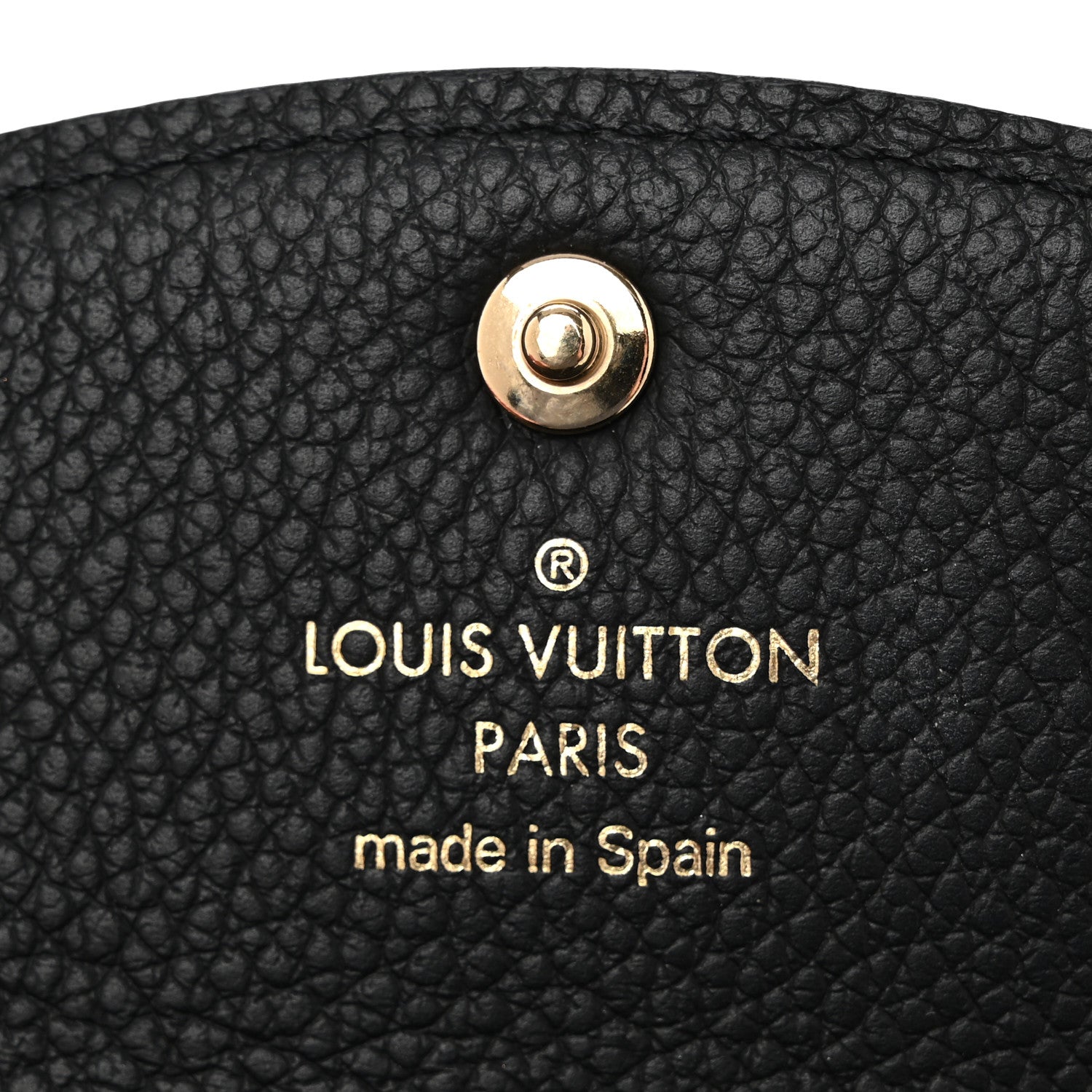 Louis Vuitton Empreinte Rosalie Coin Purse Black 6 of 9