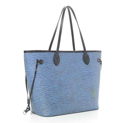 Louis Vuitton Epi Neverfull MM Denim Light 2 of 5