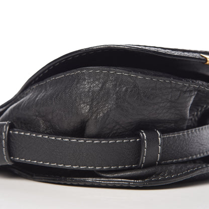 Chloe Calfskin Mini Marcie Round Crossbody Bag Black 11 of 12