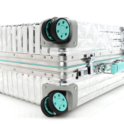 Rimowa X TIFFANY Aluminum Classic Cabin Luggage Silver 8 of 8