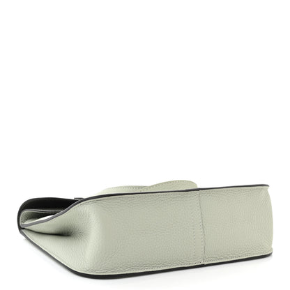 Hermes Taurillon Clemence Verso Halzan 25 Gris Neve Gris Meyer 4 of 11