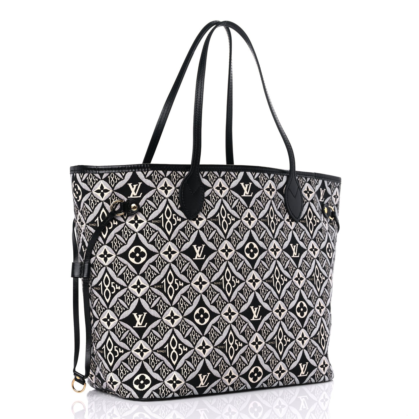 Jacquard Since 1854 Neverfull MM Grey