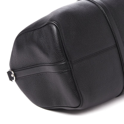 Louis Vuitton Taurillon Keepall Bandouliere 45 Black 7 of 8