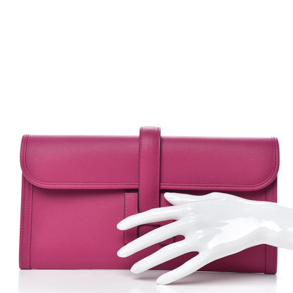 Hermes Swift Jige Elan 29 Clutch Rose Pourpre 2 of 10