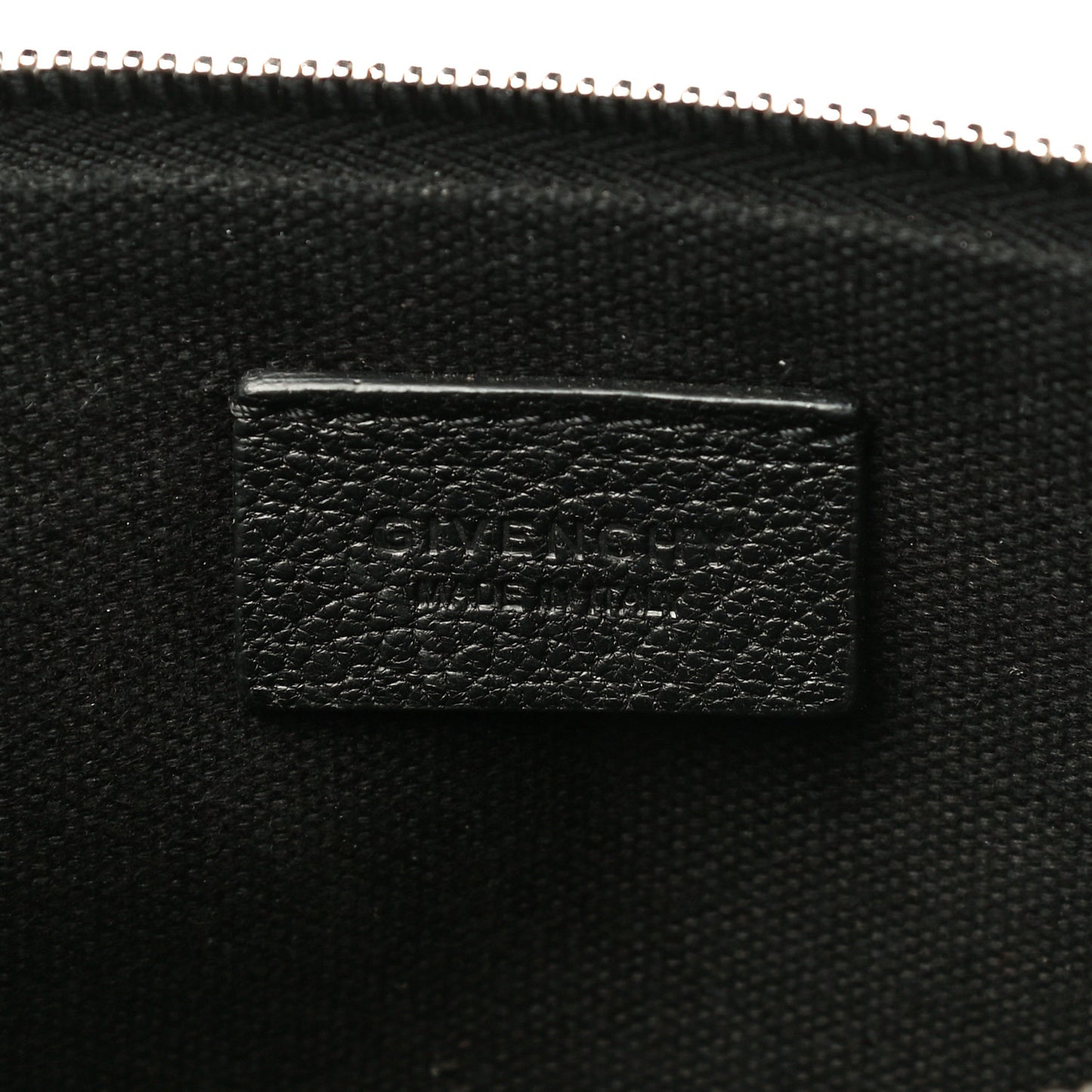 Sugar Goatskin Medium Antigona Pouch Black