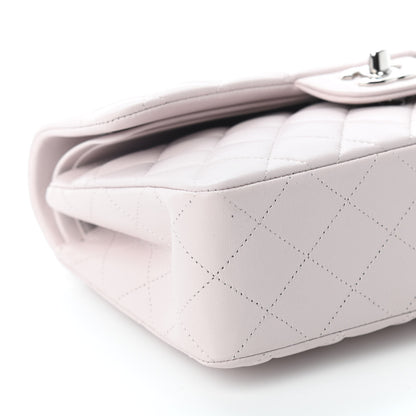 Chanel Lambskin Quilted Small Double Flap Light Purple 8 of 9