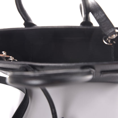 Saint Laurent Grained Calfskin Nano Sac De Jour Black 5 of 7