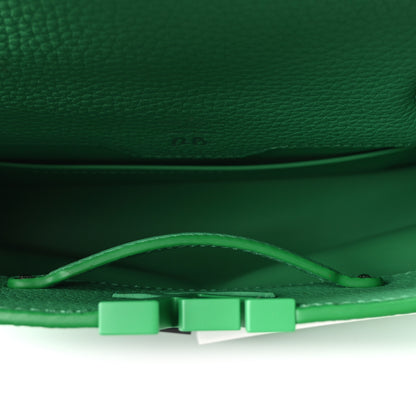Louis Vuitton Taurillon Daniel Buren Artycapucines MM Green White 5 of 9