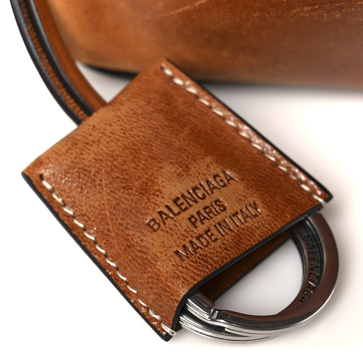 Balenciaga Vegetable Tanned Lambskin Mini Rodeo Top Handle Handbag Tan Cowboy 9 of 12