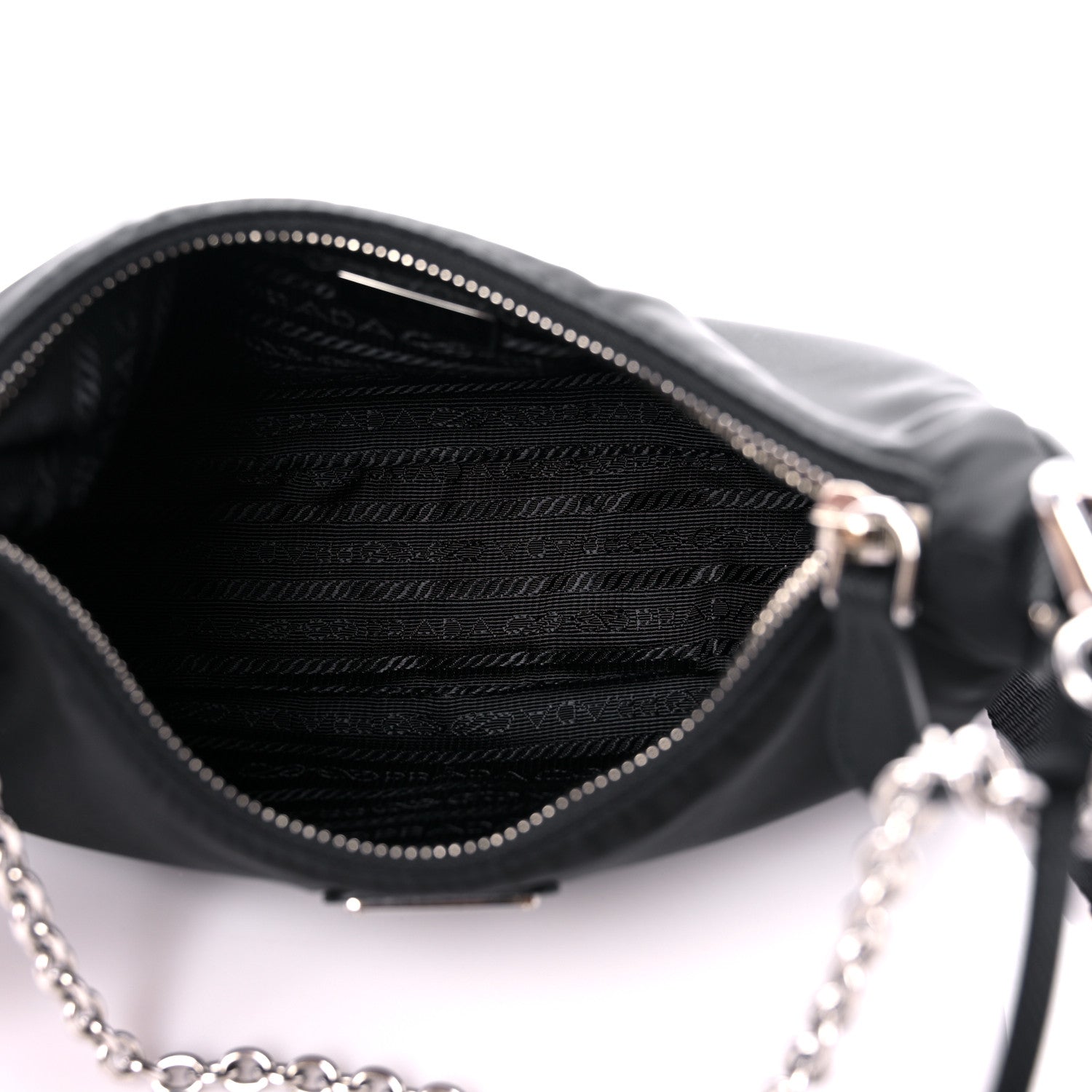 Prada Nylon Re-Edition 2005 Shoulder Bag Black 5 of 8