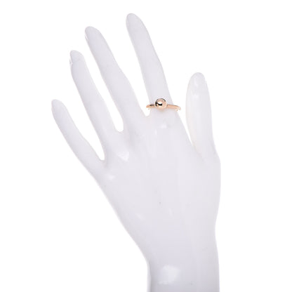 Tiffany 18K Rose Gold 8mm HardWear Ball Ring 57 8 2 of 4