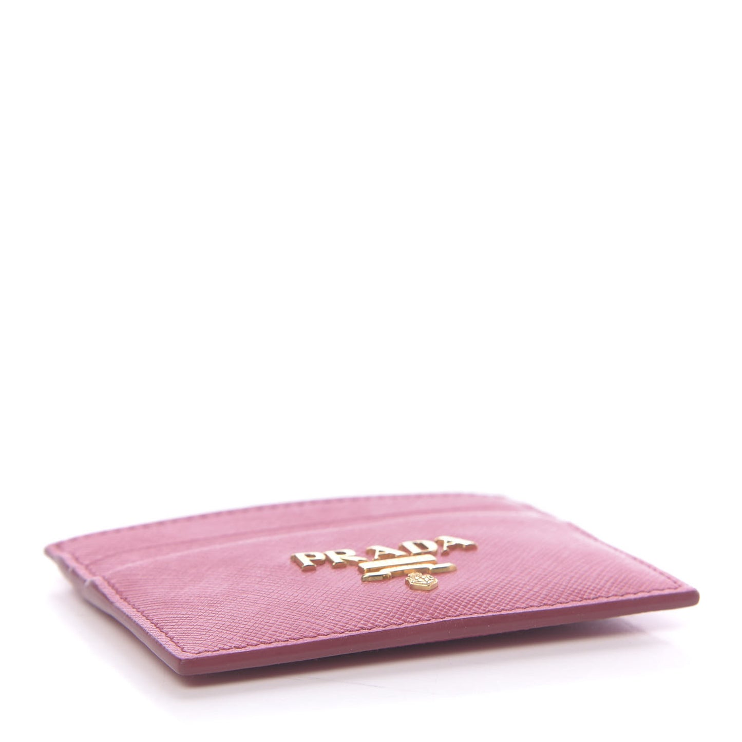 Saffiano Metal Business Card Holder Peonia