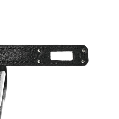 Hermes Swift Kelly Pochette Clutch Black 7 of 12