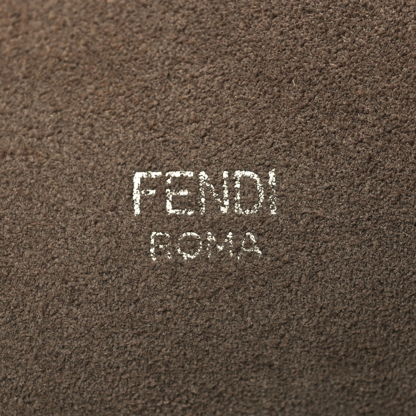 Vitello Vienna Enamel F is Fendi Shopping Tote Black Taupe