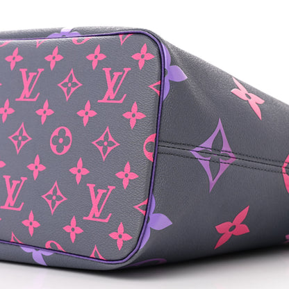 Louis Vuitton Monogram Giant Spring In The City Neverfull MM Midnight Fuchsia 11 of 11