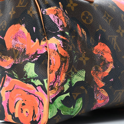 Louis Vuitton Monogram Roses Speedy 30 6 of 6