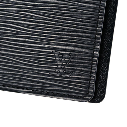 Louis Vuitton Epi Small Ring Agenda Cover Black 6 of 8