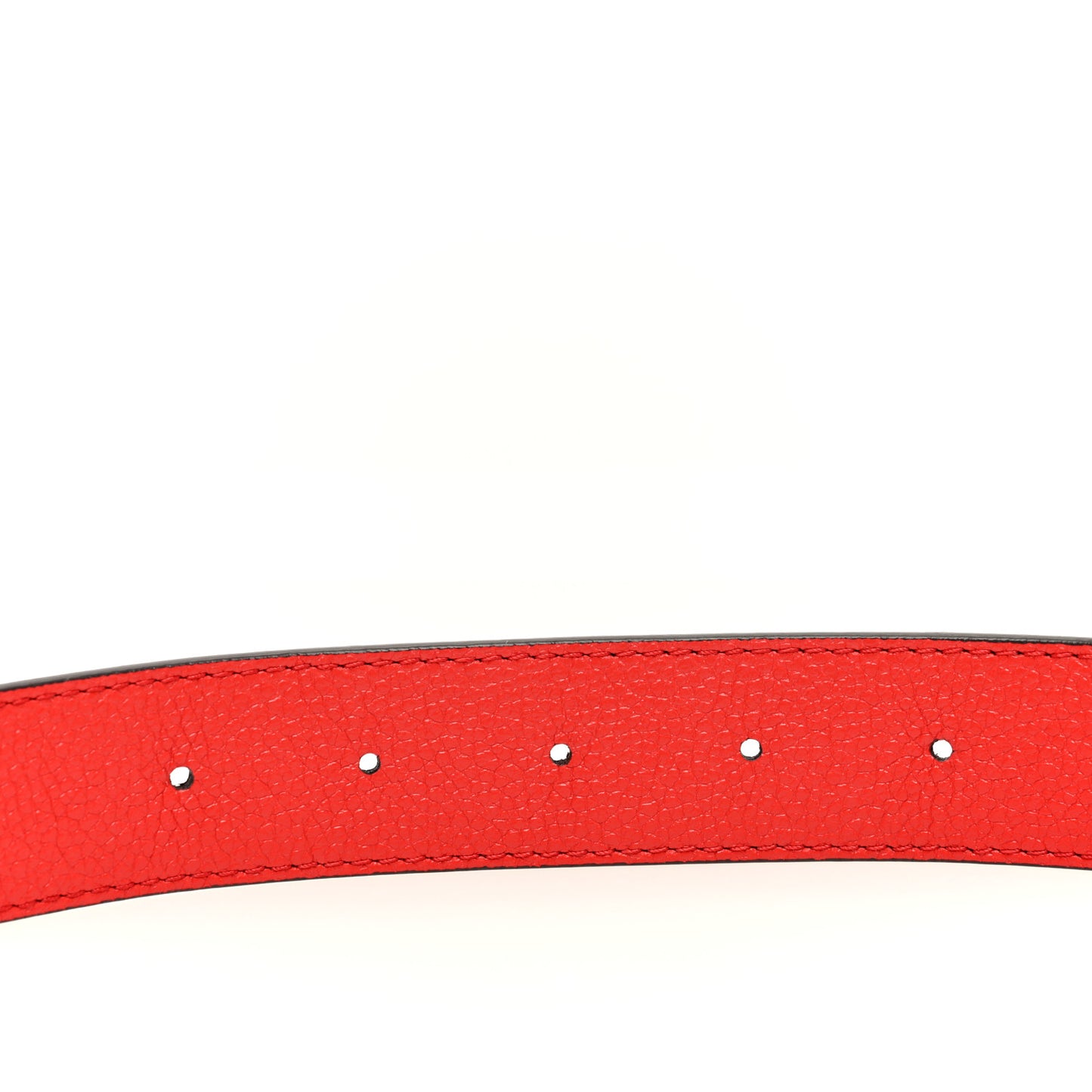 Calfskin Monogram LV Initiales Reversible Belt 90 36 Red
