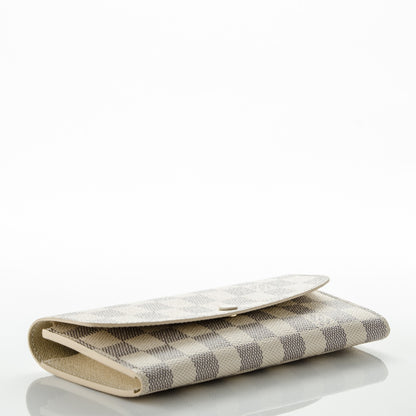 Louis Vuitton Damier Azur Emilie Wallet 4 of 7