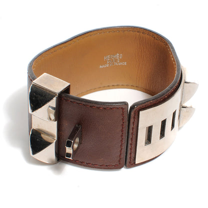 Hermes Box Collier de Chien CDC Bracelet Small Bordeaux 4 of 6
