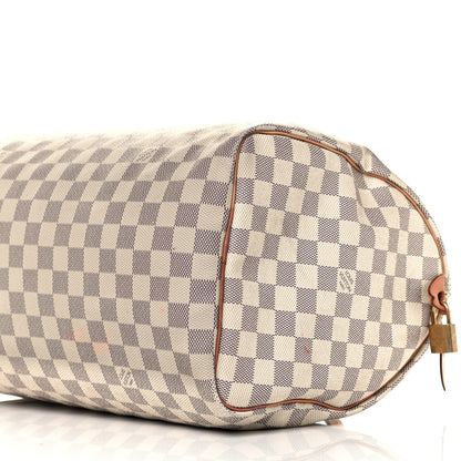 Louis Vuitton Damier Azur Speedy 35 12 of 12