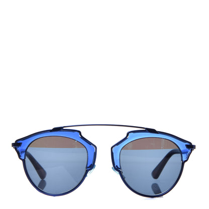 Christian Dior Mirrored So Real Sunglasses Blue Tortoise 2 of 7