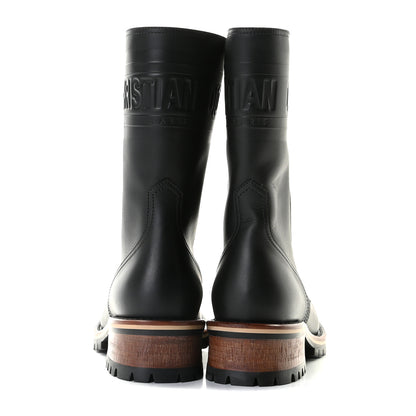 Christian Dior Calfskin Dior Quest 35mm Hiking Boots 36.5 Black 6 of 12
