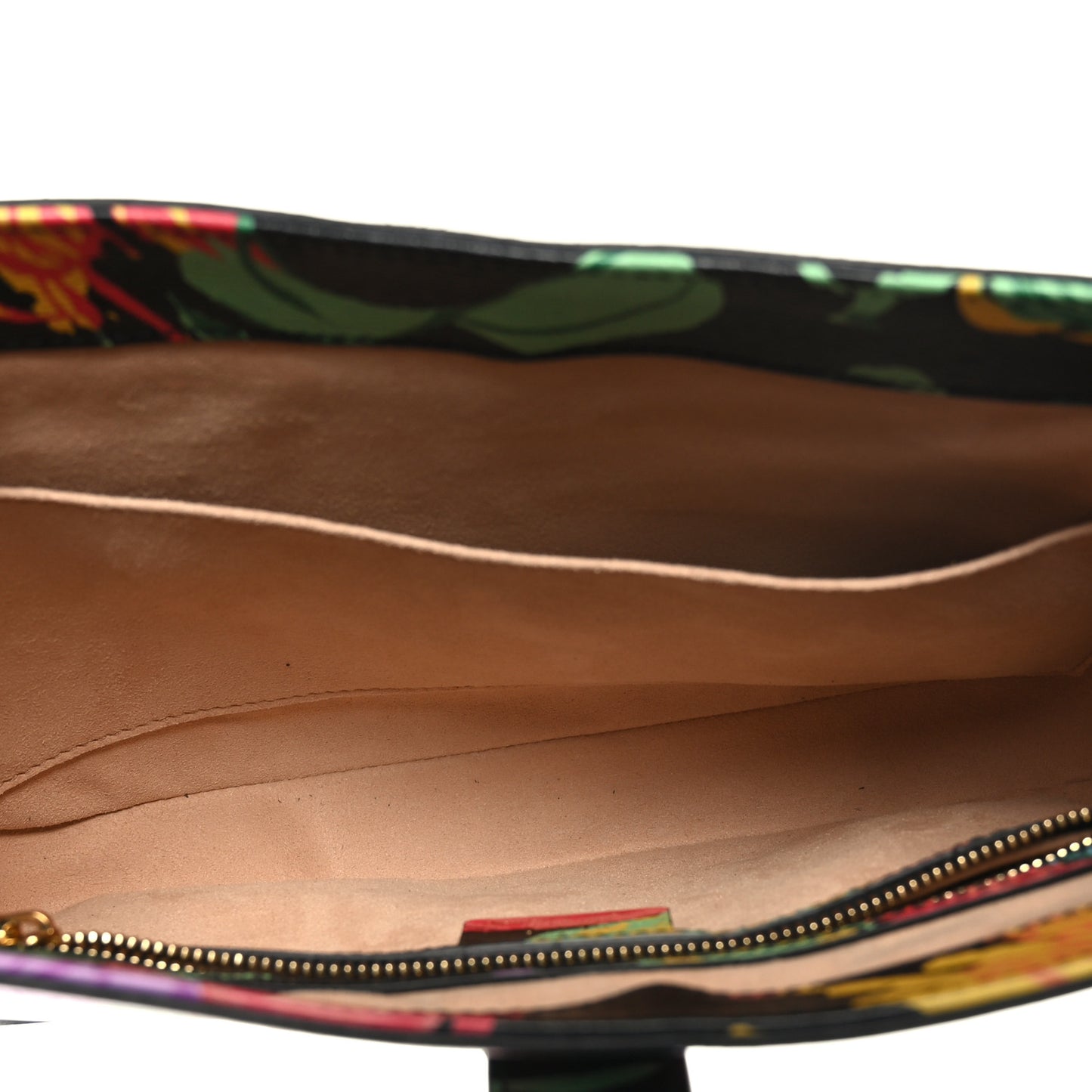 X KEN SCOTT New Shangai Calfskin Jenny Floral Print Small Jackie 1961 Hobo Black Pink