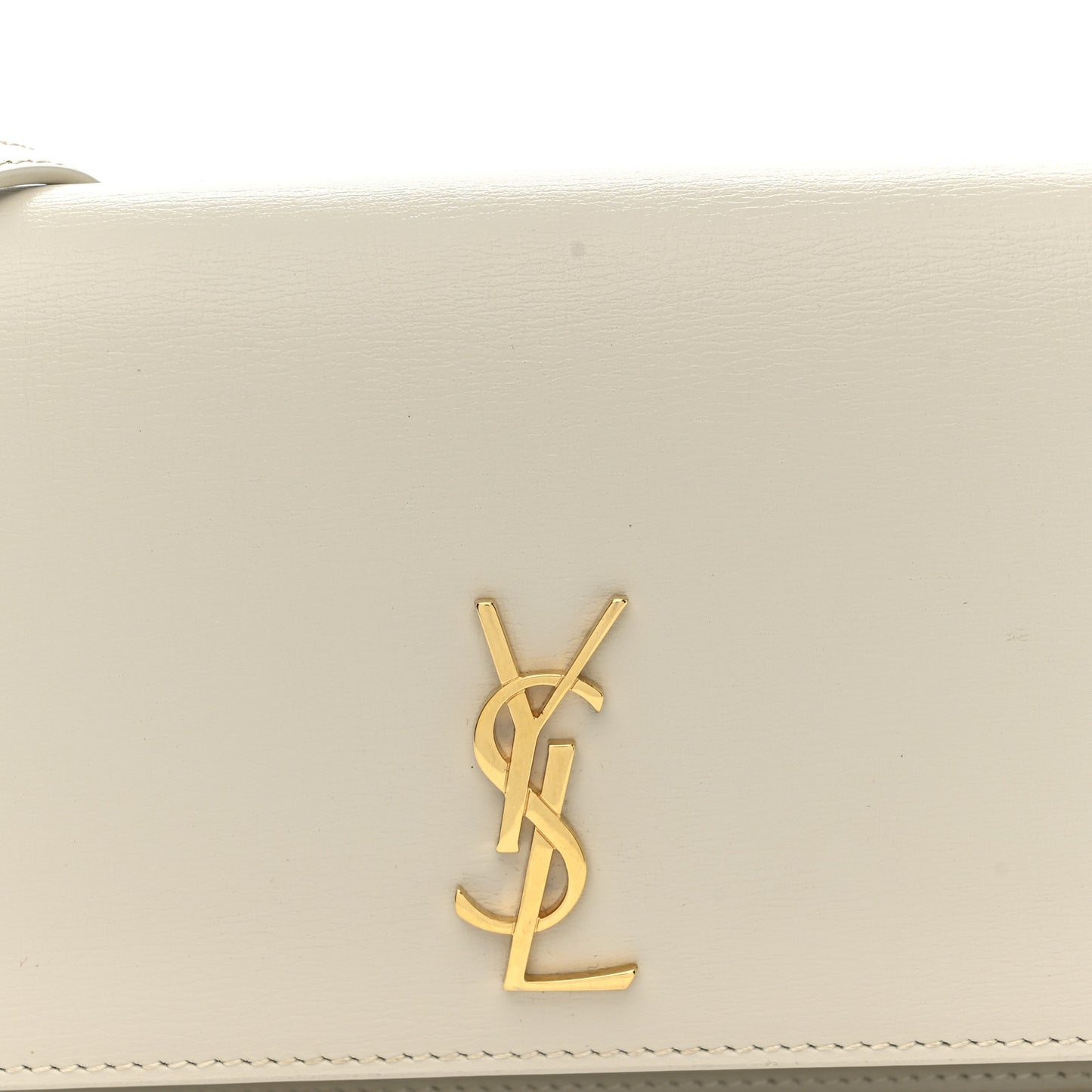 Smooth Calfskin Monogram Phone Holder Crossbody Crema Soft