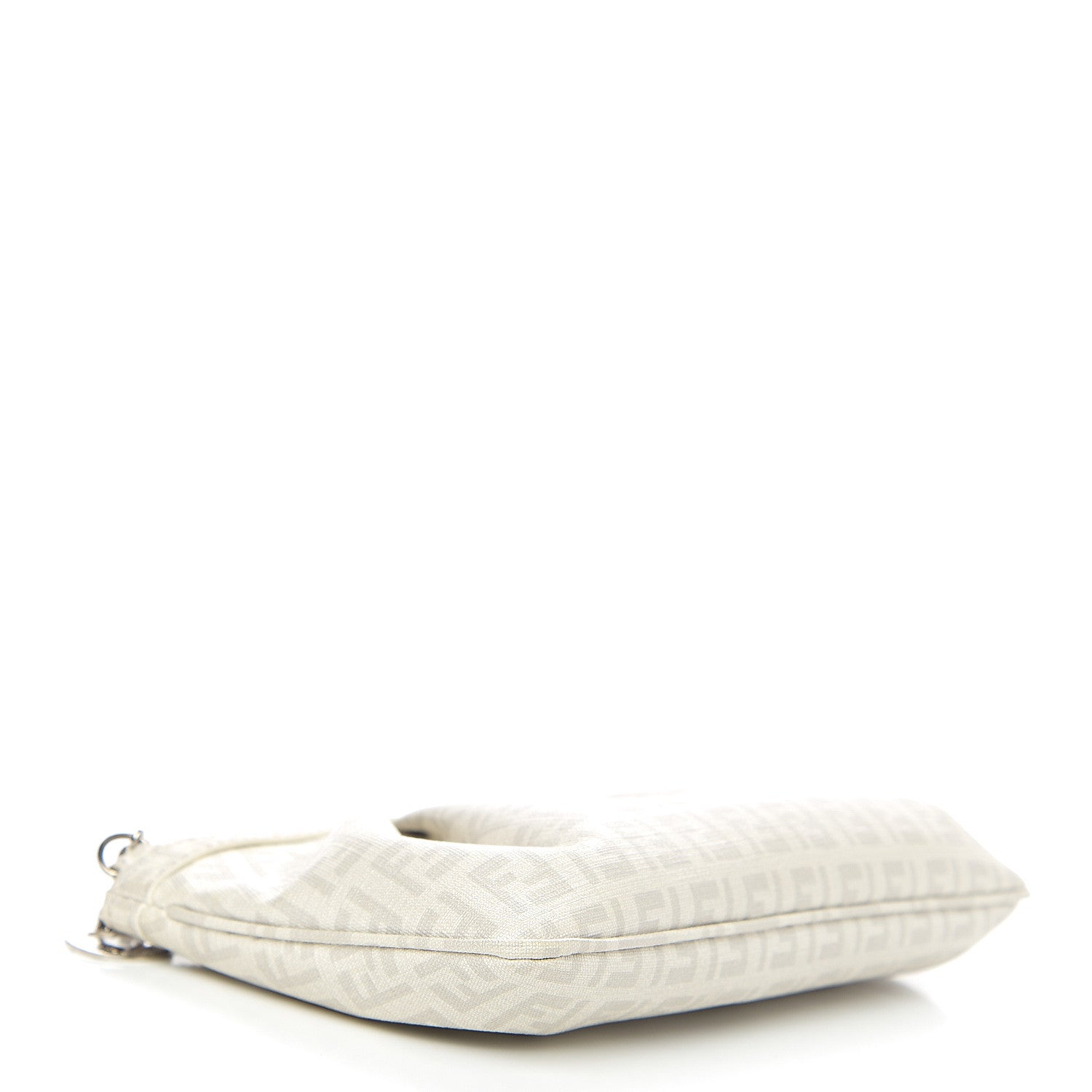 Fendi Zucchino Spalmati Forever Pochette White 3 of 11