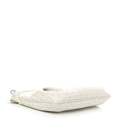 Fendi Zucchino Spalmati Forever Pochette White 3 of 11