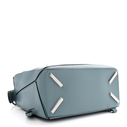 Loewe Calfskin Small Puzzle Bag Stone Blue 4 of 14
