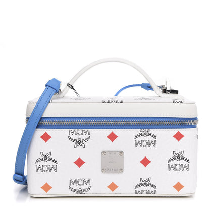 MCM Visetos Rockstar Vanity Case White 1 of 9