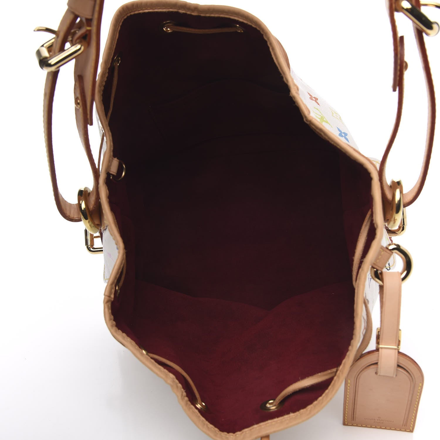 Louis Vuitton Monogram Multicolor Petit Noe White 5 of 15