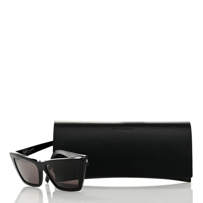 Saint Laurent Acetate Mica Cat Eye Sunglasses SL 276 Black 7 of 7