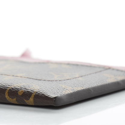Louis Vuitton Monogram Zipped Card Holder Fuchsia 10 of 10